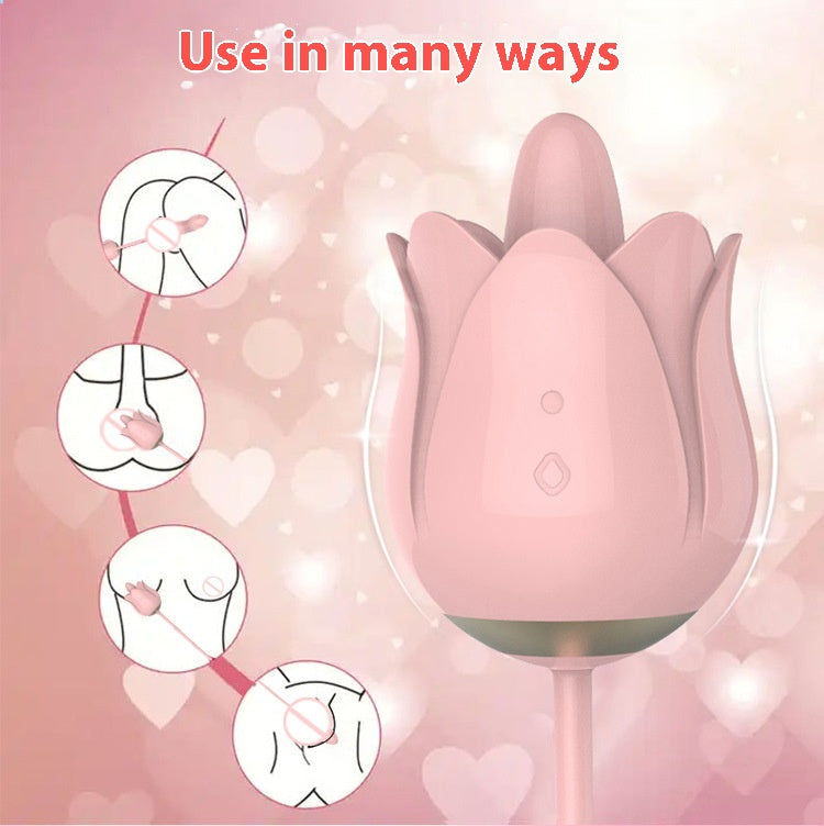 Mini fleur de lotus suceuse et bourgeon vibrant - Cutie Kinkyxx