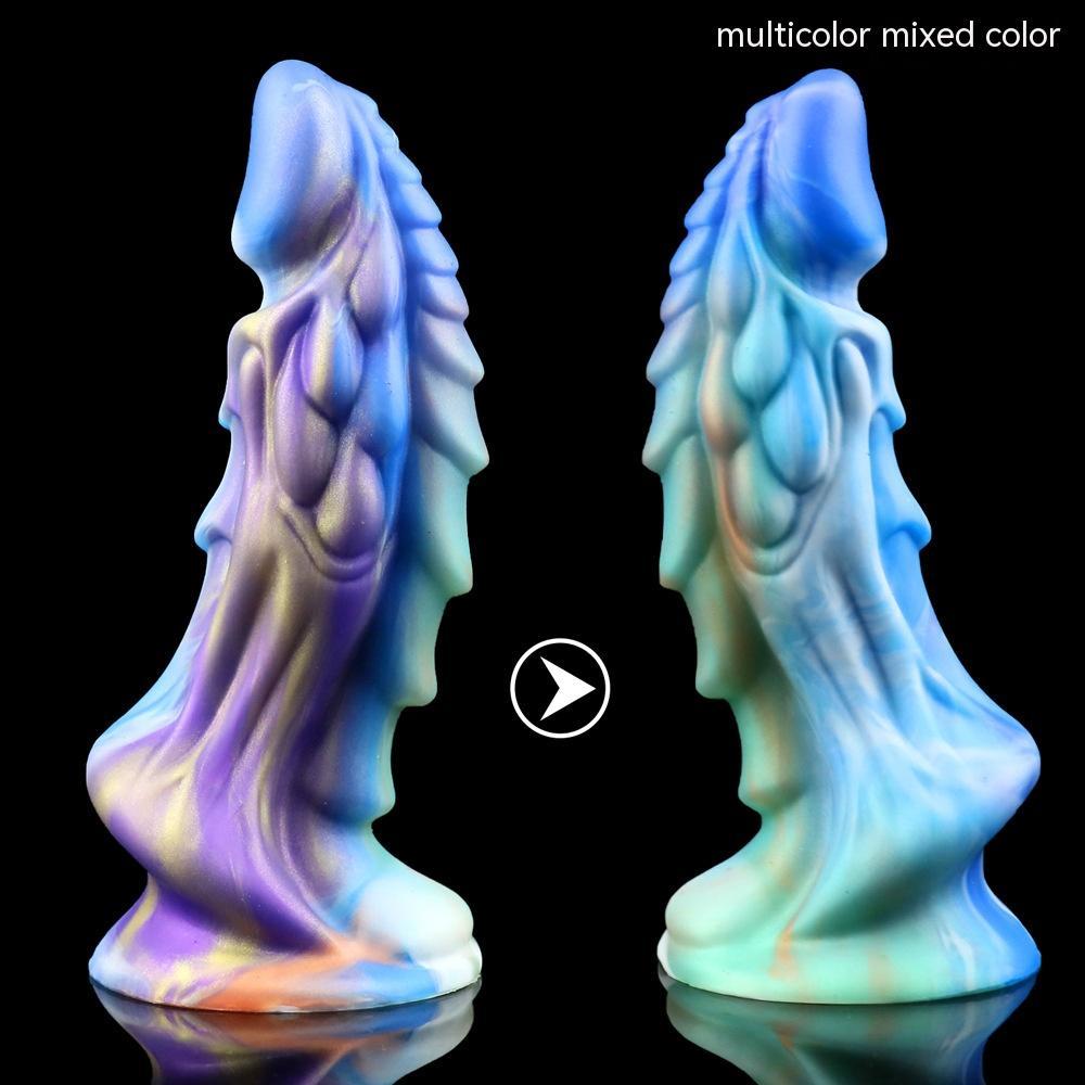 Silicone dragon mix couleurs - Cutie Kinkyxx