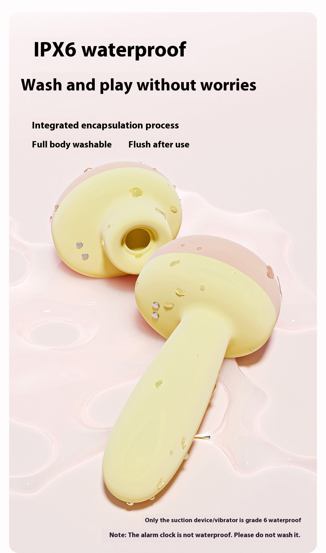 Réveil trompe l'oeil aspirateur et mini vibro - Cutie Kinkyxx