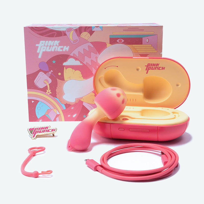 champignon vibrant contrôlable à distance - Cutie Kinkyxx