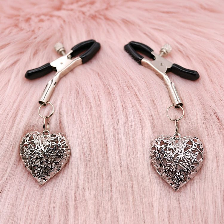 Love set pince-tétons et plug anal assortie - Cutie Kinkyxx