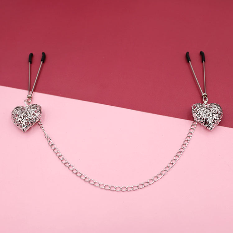 Love set pince-tétons et plug anal assortie - Cutie Kinkyxx