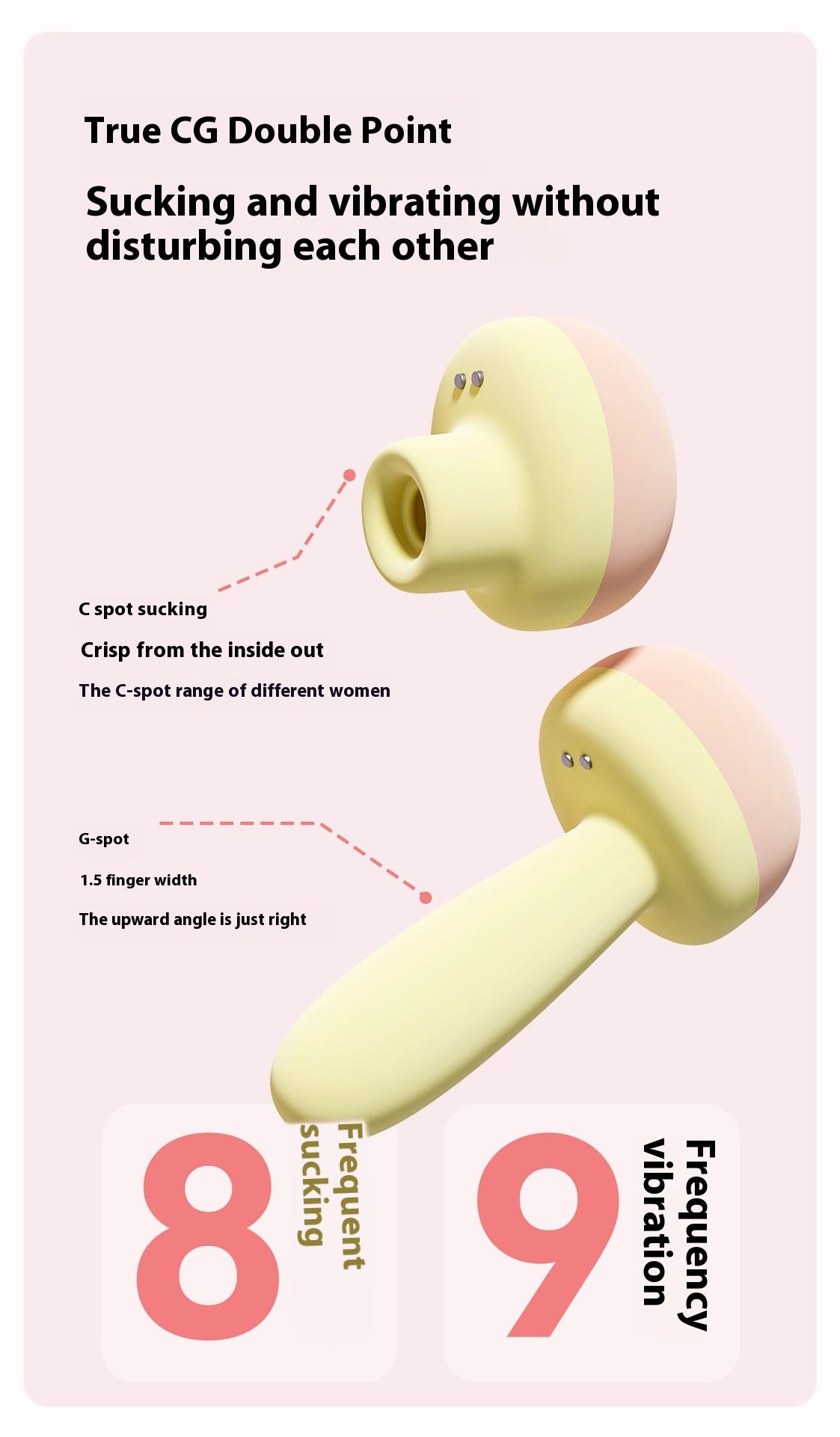 Réveil trompe l'oeil aspirateur et mini vibro - Cutie Kinkyxx