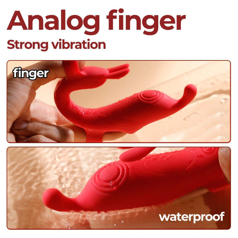 Stimulateur G-spot en silicone ABS, design waterproof, pour des expériences de massage intenses et stylées.