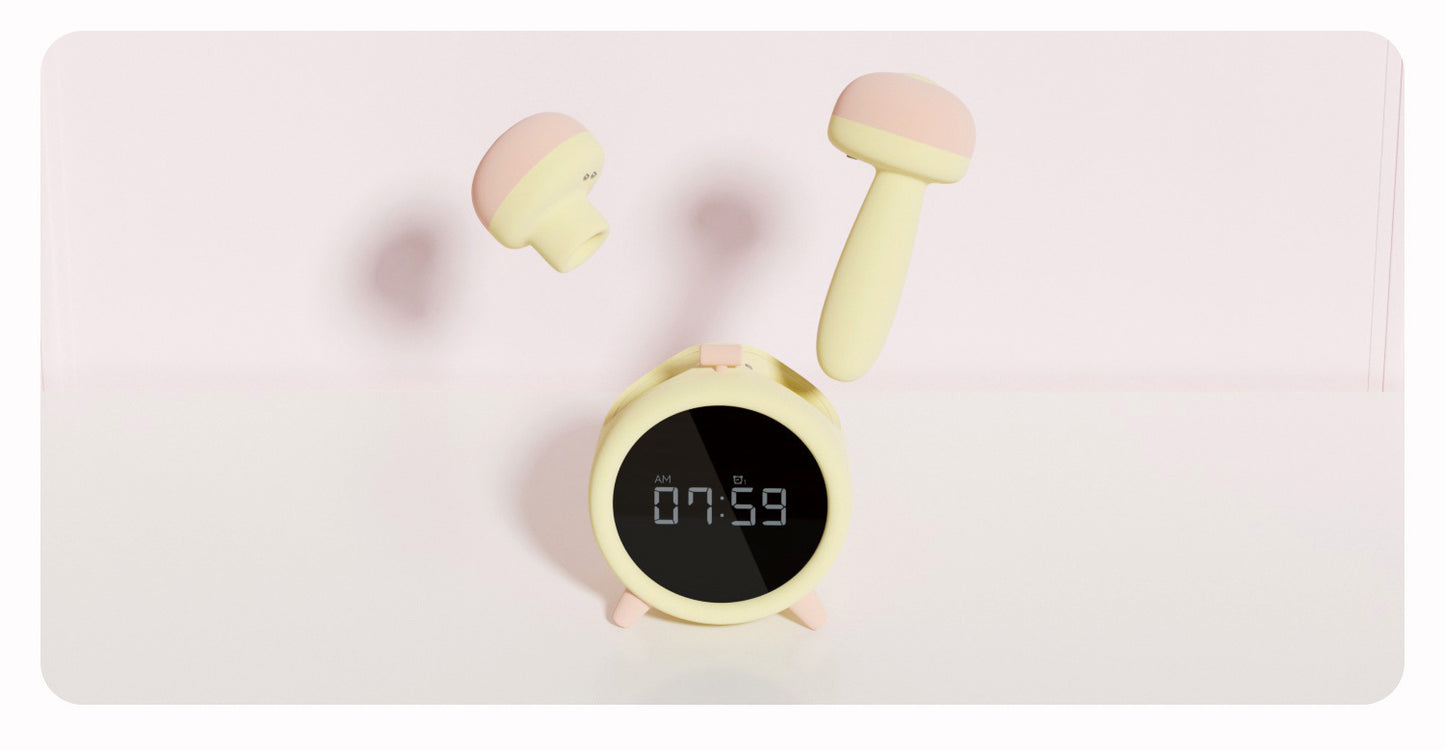 Réveil trompe l'oeil aspirateur et mini vibro - Cutie Kinkyxx