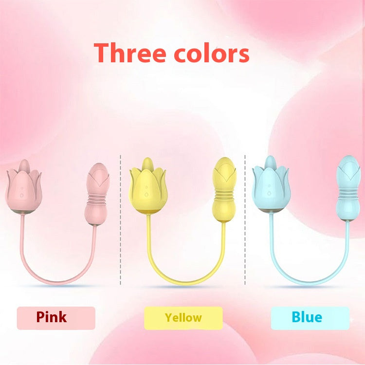 Mini fleur de lotus suceuse et bourgeon vibrant - Cutie Kinkyxx