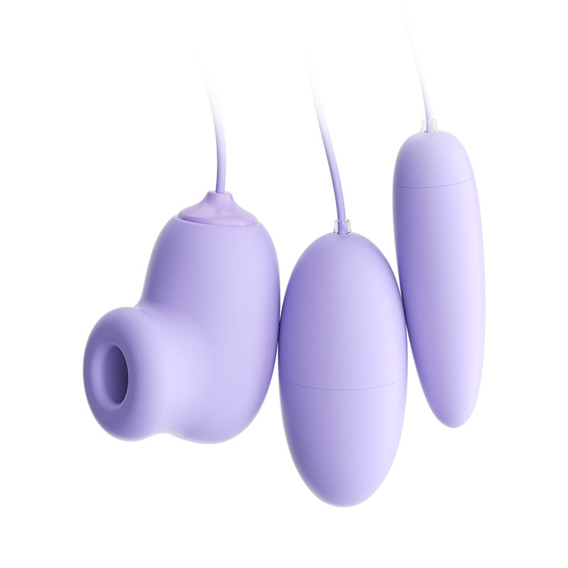 Cutie œuf vibrant multi-embout - Cutie Kinkyxx