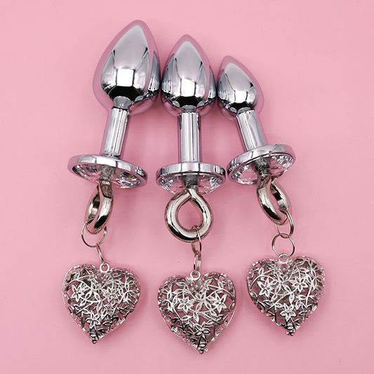 Love set pince-tétons et plug anal assortie - Cutie Kinkyxx