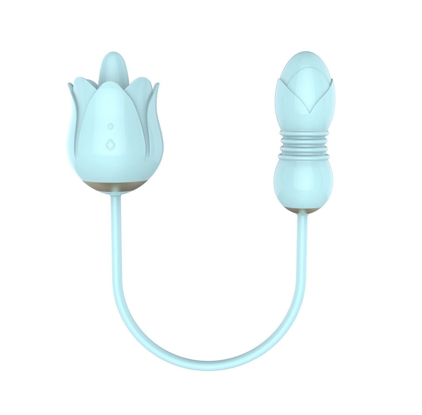 Mini fleur de lotus suceuse et bourgeon vibrant - Cutie Kinkyxx