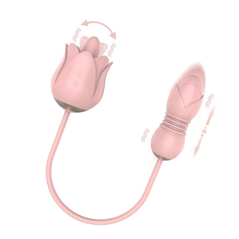 Mini fleur de lotus suceuse et bourgeon vibrant - Cutie Kinkyxx