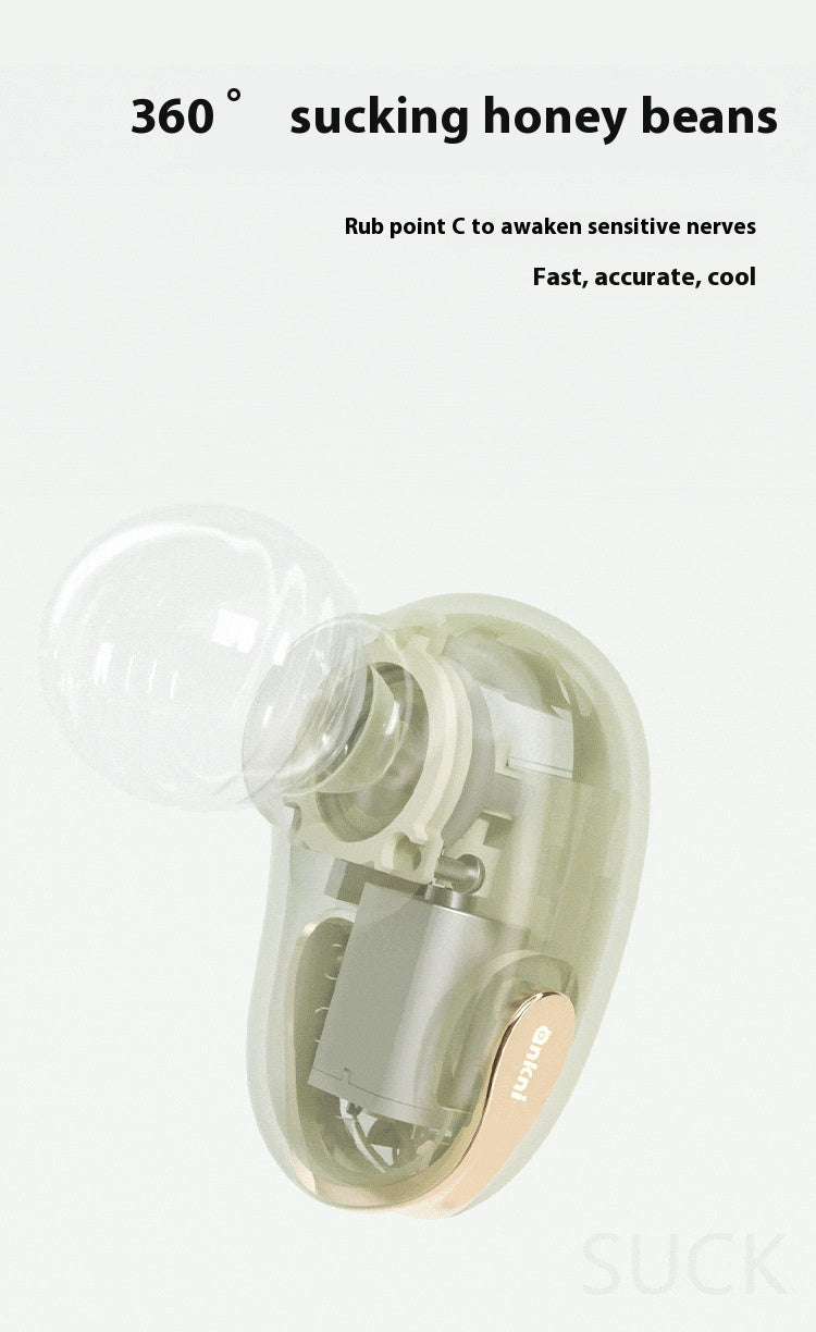 Cutie green Moonlight aspirateur et vibrant - Cutie Kinkyxx