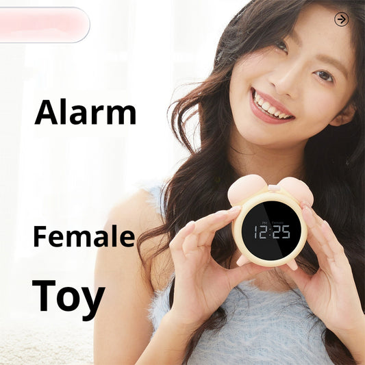 Réveil trompe l'oeil aspirateur et mini vibro - Cutie Kinkyxx