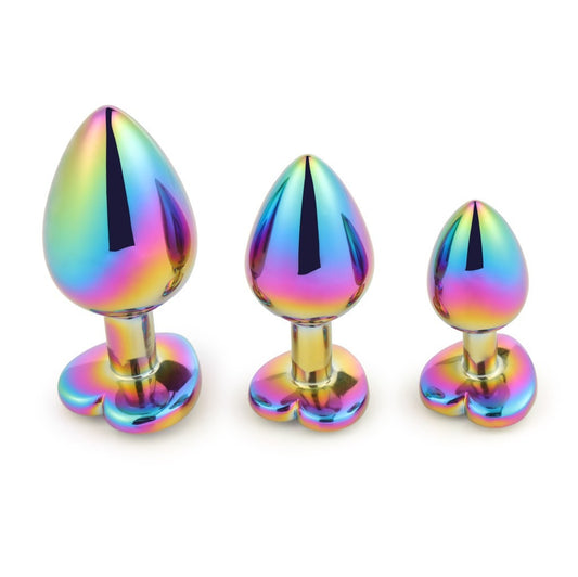 Plug colorés en forme de coeur - Cutie Kinkyxx