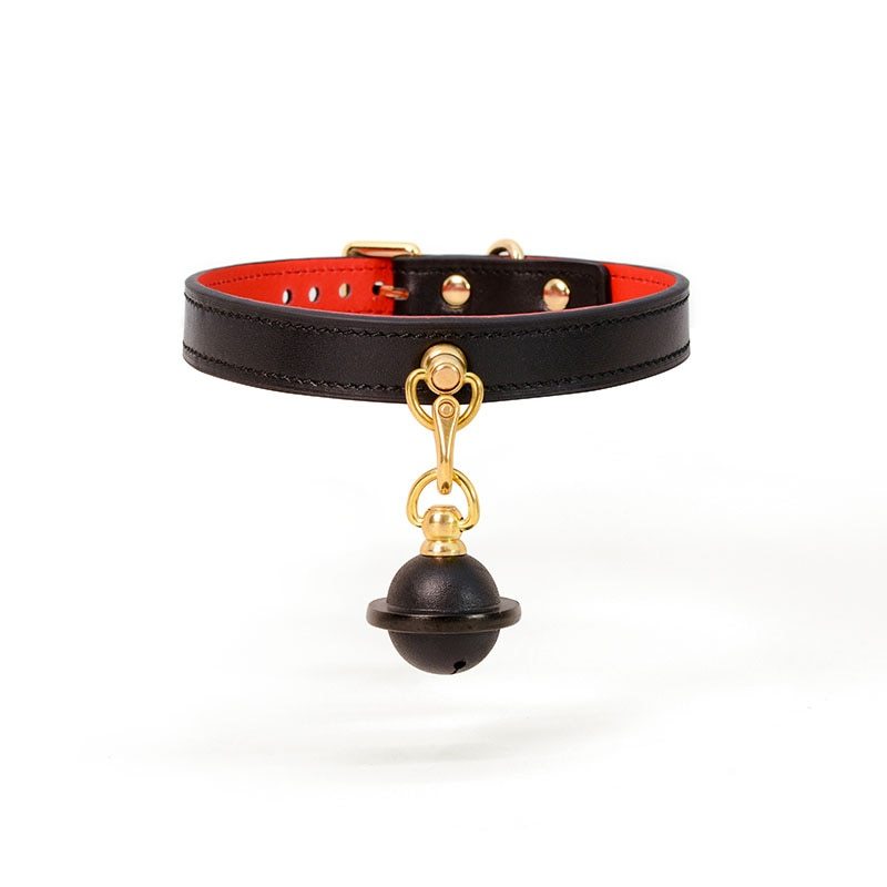 Sexy collier en cuir avec laisse - Cutie Kinkyxx