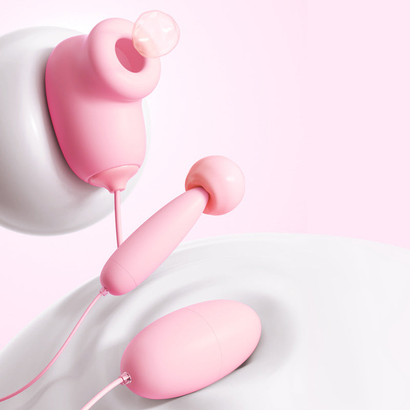 Cutie œuf vibrant multi-embout - Cutie Kinkyxx