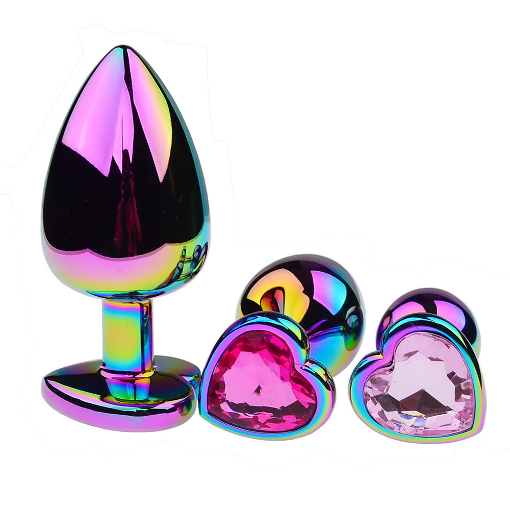 Plug colorés en forme de coeur - Cutie Kinkyxx