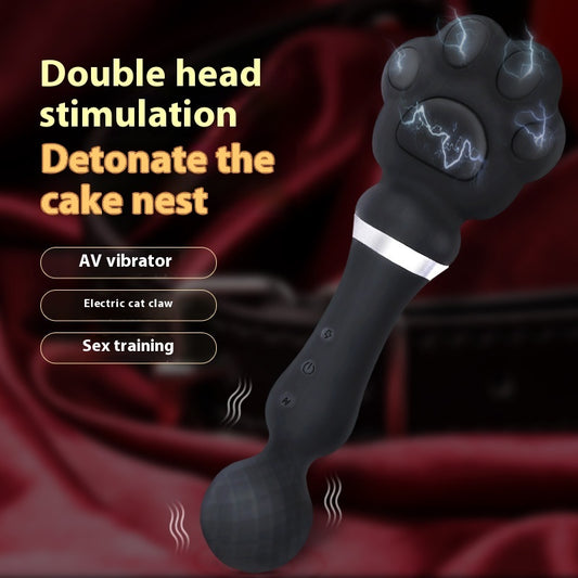 Cutie kitty paw tête vibrante et coussinets électrique - Cutie Kinkyxx